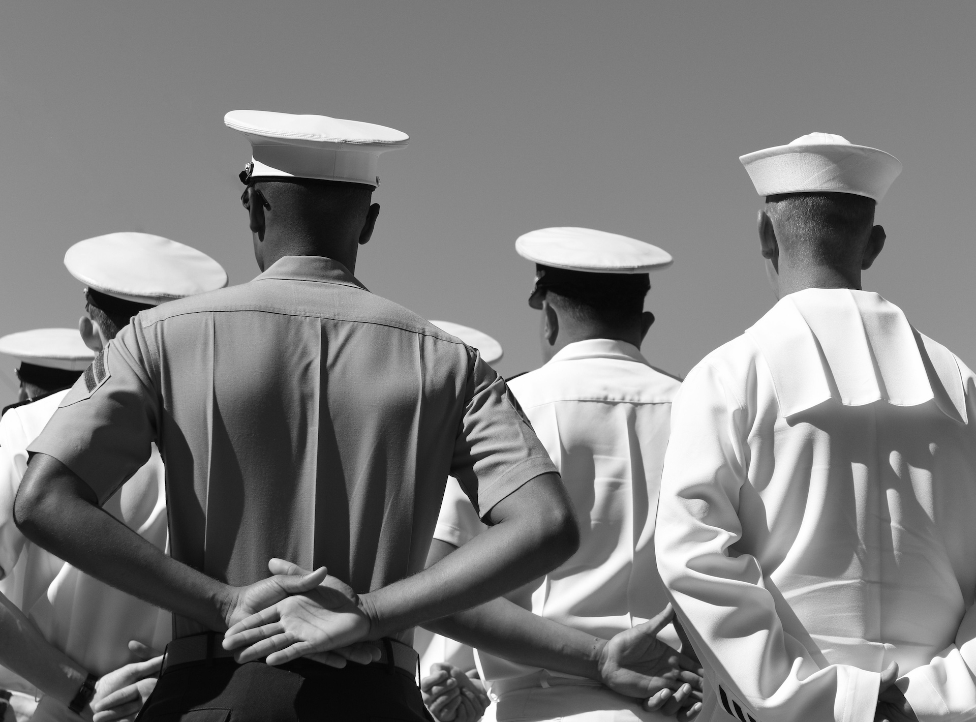 Photo: US Navy sailors | Credit Bumble Dee, Adobe Stock