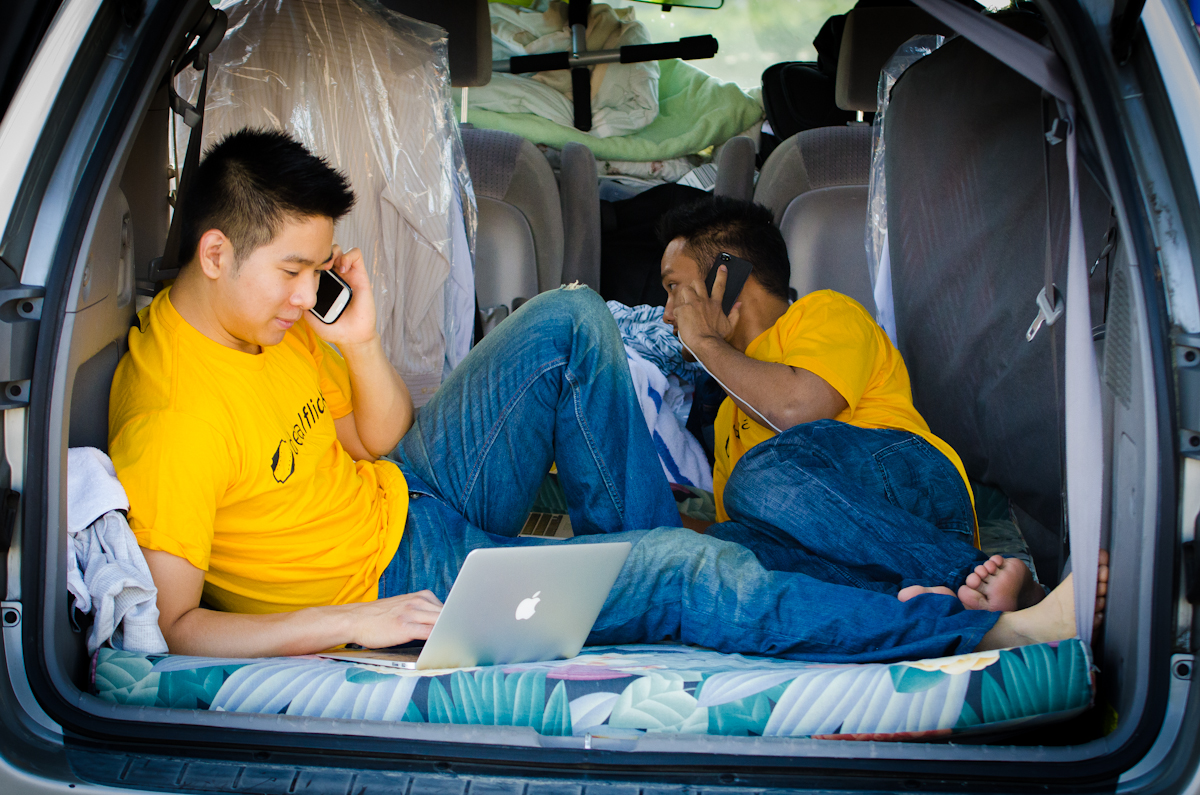 How I Built A Startup While Living In A Van - YFS Magazine